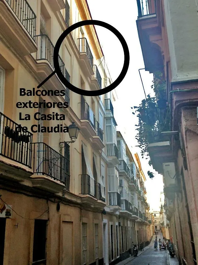 La casita de Claudia Apartamento Cádiz